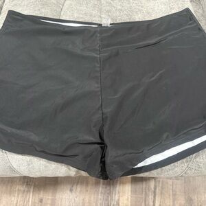 Women's Black Swim Shorts